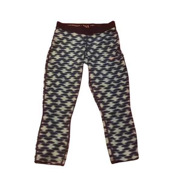 Nike Dri-Fit Size XS Running Sporty Athletic Activewear Leggings - Picture 2 of 10